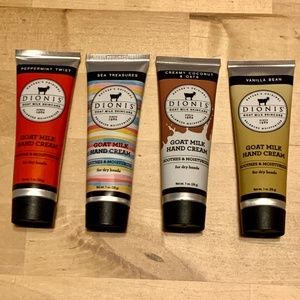 Dionis Goat Milk Moisturizing Hand Cream Sealed With Gift Bag